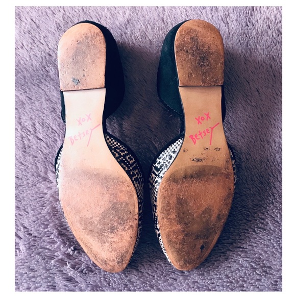 BETSEY JOHNSON “COCOH” Raffia and Suede Flats 6.5 - Picture 6 of 7